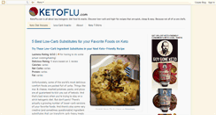 Desktop Screenshot of ketoflu.com